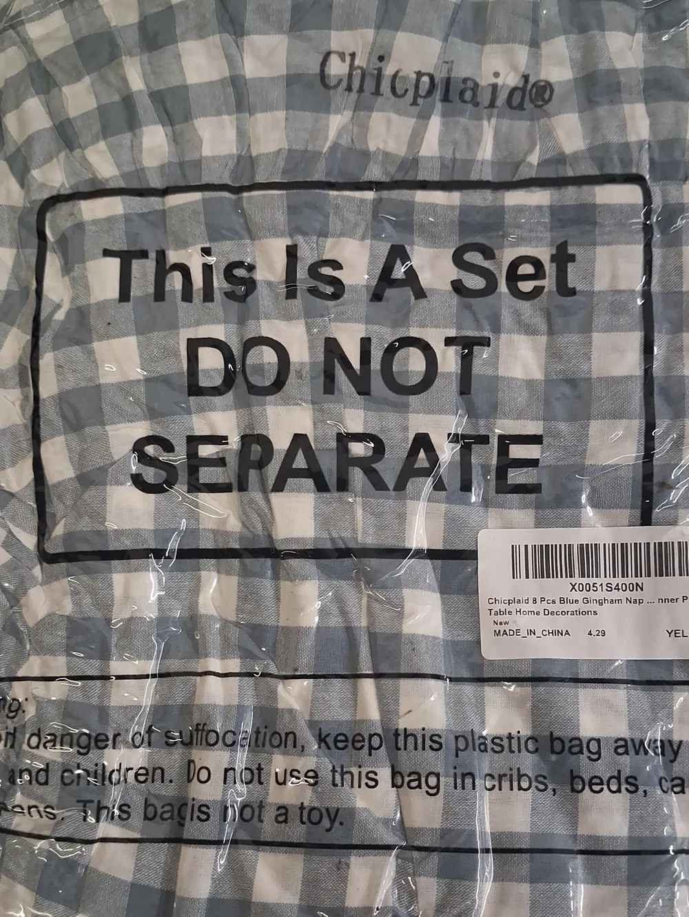 chicplaid brand new